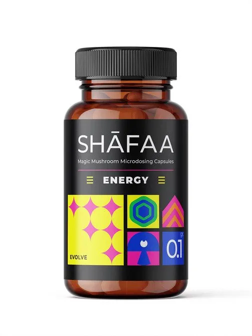Shafaa – Energy Shrooms Capsules (2500mg) Shafaa – Energy Shrooms Capsules (2500mg)