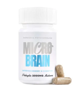 Euphoria Psychedelics – Micro Brain Where to buy magic mushrooms Capsules (2000mg)